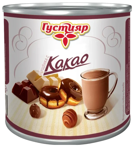 Сгущенка Густияр с какао 1%, 380 г - фото 1
