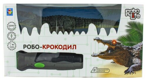 Интерактивная игрушка робот 1 TOY Робо-крокодил - фото 3