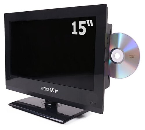 Автомобильный телевизор Vector-TV VTV-1501DVD - фото 1