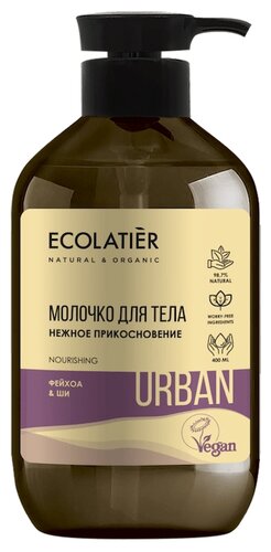 Молочко для тела ECOLATIER Urban Нежное прикосновение - фото 1