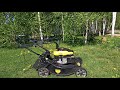 Видео - Champion LM5645 или все же STIHL. Как пережил зиму. Отзыв о мойке высокого давления Champion.