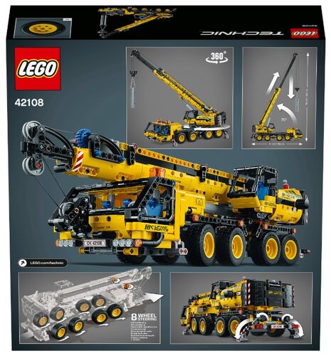 Конструктор LEGO Technic 42108 Мобильный кран - фото 2