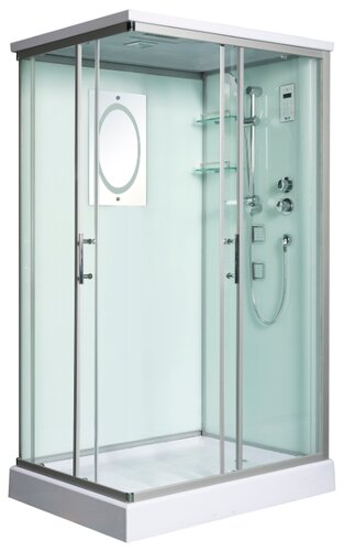 Душевая кабина WELTWASSER Laine 1204 низкий поддон 90см*120см - фото 1