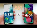 Видео - Samsung Galaxy A51 6/128 VS Galaxy A51 4/64 ЕСТЬ ЛИ РАЗНИЦА?