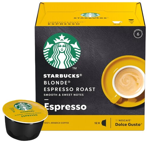 Кофе в капсулах Starbucks Blonde® Espresso Roast (36 капс.) - фото 3
