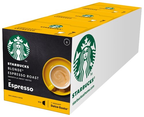 Кофе в капсулах Starbucks Blonde® Espresso Roast (36 капс.) - фото 2