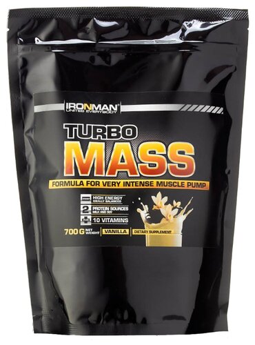 Гейнер IRONMAN Turbo Mass (700 г) - фото 2