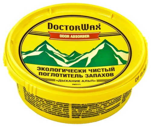 Doctor Wax Нейтрализатор запаха для автомобиля DW5171 Дыхание альп 227 г - фото 2