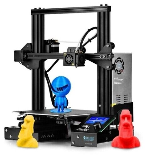 3D Принтер Сreality Ender 3 PRO (в набор дополнительно входит стол Ultrabase и 5 сопел разного диаметра) - фото 1