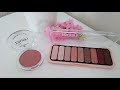 Видео - Румяна ESSENCE  the Blush и палетка теней ESSENCE the ROSE edition.