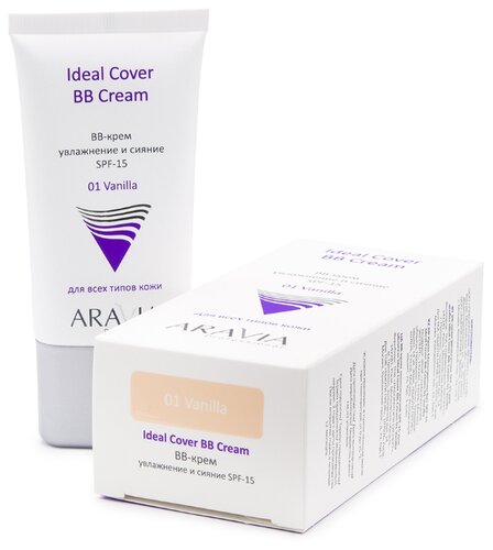 ARAVIA Professional BB крем Ideal Cover увлажняющий SPF 15, 50 мл - фото 4