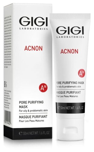 Gigi маска для глубокого очищения пор Acnon Pore purifying mask - фото 1