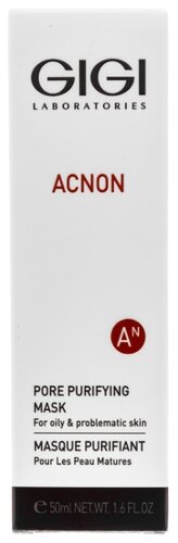 Gigi маска для глубокого очищения пор Acnon Pore purifying mask - фото 2