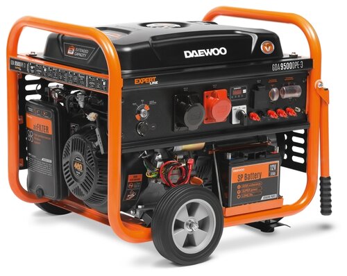 Бензиновый генератор Daewoo Power Products GDA 9500DPE-3 (8000 Вт) - фото 1