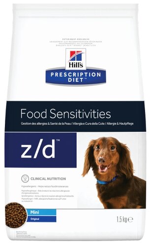 Корм для собак Hill's Prescription Diet при аллергии 1.5 кг (для мелких пород) - фото 1