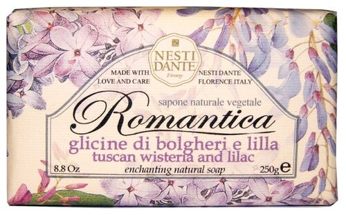 Мыло кусковое Nesti Dante Romantica Tuscan Wisteria and lilac - фото 1