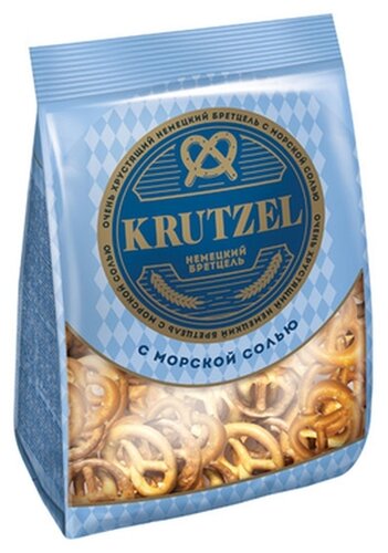 Крендельки Krutzel Бретцель с солью 250 г - фото 1
