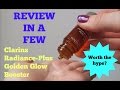 Видео - Clarins Radiance Plus Golden Glow Booster - Review in a Few / How To Gradual Facial Fake Tan