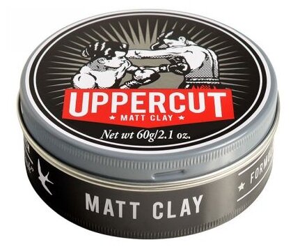Uppercut Deluxe Глина Matt, сильная фиксация - фото 1