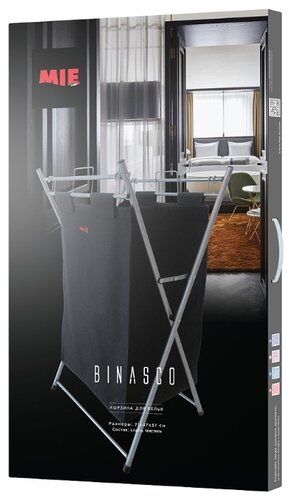 MIE Корзина для белья Binasco 47х37х71 см - фото 5