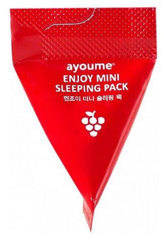 Ayoume Enjoy Mini Sleeping Pack ночная маска против морщин - фото 2