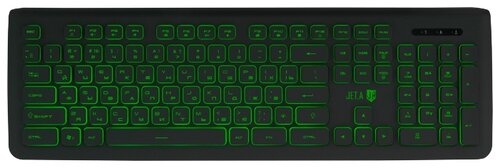 Клавиатура Jet.A SlimLine K20 LED Black USB - фото 1