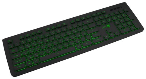 Клавиатура Jet.A SlimLine K20 LED Black USB - фото 2
