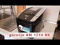 Видео - Хлебопечь Gorenje BM 1210BK Видео обзор | Распаковка и первое выпекание хлеба | bread machine