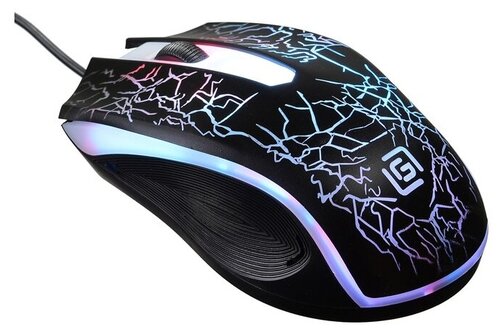 Мышь OKLICK 395M SHADOW Black USB - фото 1