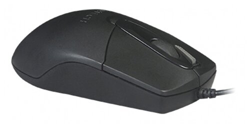 Мышь A4Tech Wired Mouse OP-730D Black USB - фото 4