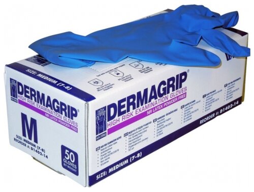 Перчатки смотровые WRP Dermagrip High Risk - фото 3