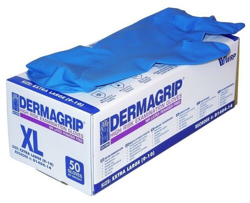 Перчатки смотровые WRP Dermagrip High Risk - фото 5