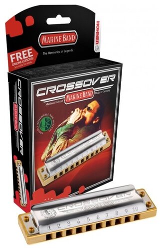 Губная гармошка Hohner Marine Band Crossover (M2009016X) C - фото 5