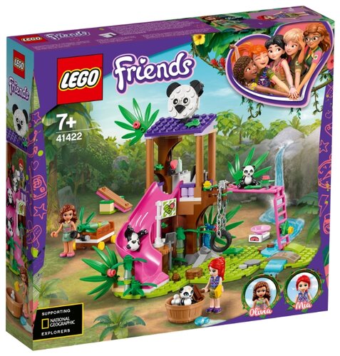 Конструктор LEGO Friends 41422 Джунгли: домик для панд на дереве - фото 1
