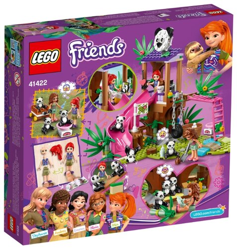 Конструктор LEGO Friends 41422 Джунгли: домик для панд на дереве - фото 2