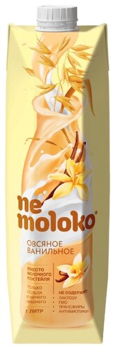 Овсяный напиток nemoloko Ванильное 3.2%, 1 л, 12 шт. - фото 2
