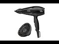 Видео - BaByliss Pro Silence Volume 2200W Hair Dryer - Test