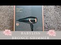 Видео - Babyliss Bronce Shimmer 2200 - Unboxing Review  💆‍♀️💇‍♀️