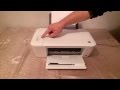 Видео - МФУ HP Deskjet 1510. Обзор и пробная печать в режиме копира.