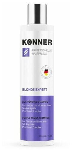 Фиолетовый тонирующий шампунь BLONDE EXPERT для нейтрализации желтизны холодных оттенков блонд - фото 1
