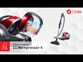 Видео - Обзор пылесоса с контейнером для пыли LG Kompressor VC73201UHAR от эксперта «М.Видео»