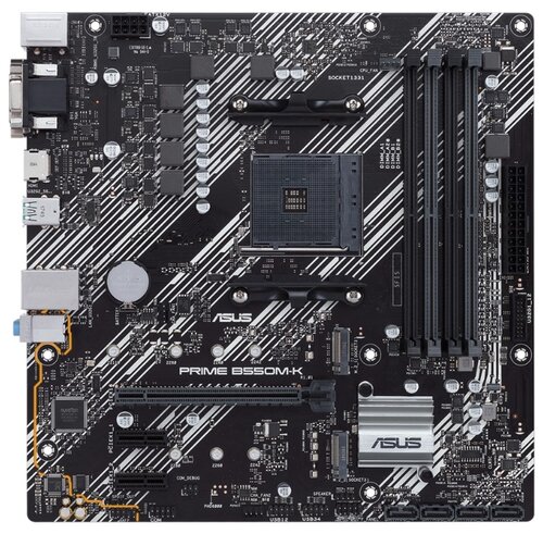 Материнская плата ASUS PRIME B550M-K - фото 1