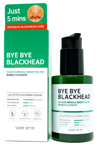 Some By Mi маска-пенка от чёрных точек Bye Bye Blackhead Bubble Cleanser - фото 3