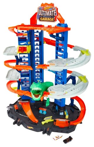 Hot Wheels Сити Новый невообразимый гараж GJL14 - фото 3