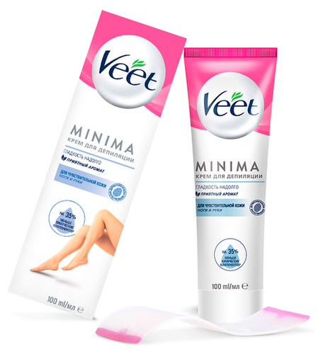 Veet Minima крем для депиляции для чувствительной кожи - фото 5