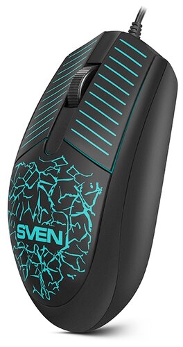 Мышь SVEN RX-70 Black USB - фото 3