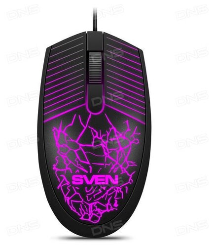 Мышь SVEN RX-70 Black USB - фото 4
