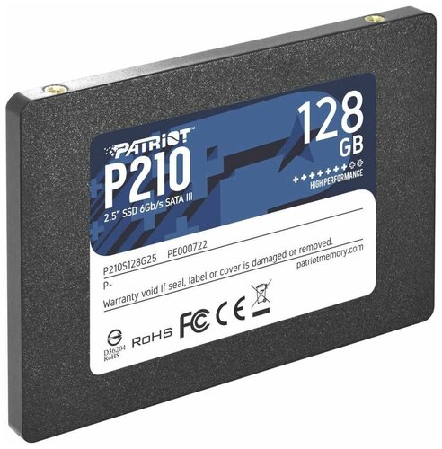 Твердотельный накопитель Patriot Memory P210 128 ГБ SATA P210S128G25 - фото 3