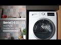 Видео - Bosch Series 6 Heat Pump Tumble Dryer, 9kg (WTW85400SG)