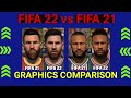 Видео - FIFA 22 vs FIFA 21 Players Graphics Comparison (Next-Gen vs Old-Gen)